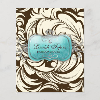 Prospectus 11,4 Cm X 14,2 Cm Circulaire Topaz 311-Lavish