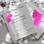 Prospectus 11,4 Cm X 14,2 Cm Classy Cleaning Services House Keeping Gray Pink<br><div class="desc">florenceK dedicated for Tiffany colletion</div>