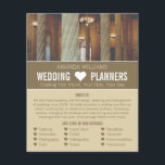 Prospectus 11,4 Cm X 14,2 Cm Colonnes gothiques, Planificateur d'événements Mar<br><div class="desc">Colonnes gothiques,  Mariage Event Planner Publicité Flyer par The Carte de visite Store.</div>