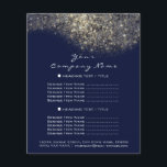 Prospectus 11,4 Cm X 14,2 Cm Confetti Pailleté Or Bleu Marine  Bourgogne Confet<br><div class="desc">collection de salon de luxe florenceK</div>