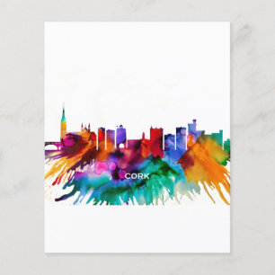 Prospectus 11,4 Cm X 14,2 Cm Cork Skyline