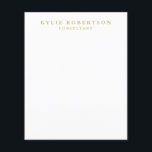 Prospectus 11,4 Cm X 14,2 Cm Couleurs d'or blanc Professionnel Plaine tendance<br><div class="desc">Représenter ce design moderne et élégant. Ce modèle peut être customisé pour répondre à tous les métiers professionnels.</div>