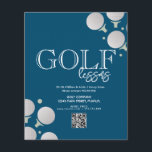 Prospectus 11,4 Cm X 14,2 Cm Cours de golf Enfants adultes Voyages d'affaires<br><div class="desc">Flyers de golf pour événements promotionnels</div>