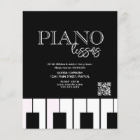 Cours de piano pour adultes Flyers d'entreprise