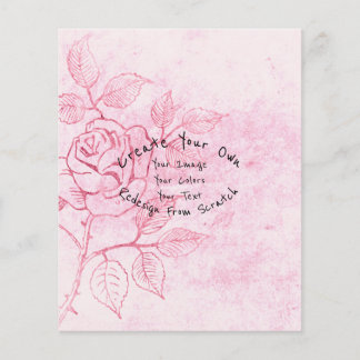 Prospectus 11,4 Cm X 14,2 Cm Créer votre propre Customisé