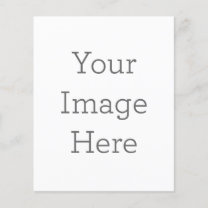 Prospectus 11,4 Cm X 14,2 Cm Créez votre flyer en papier de 11,4 x 14,2 cm