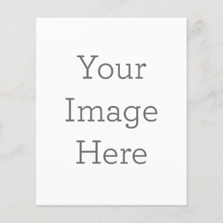 Prospectus 11,4 Cm X 14,2 Cm Créez votre flyer en papier de 11,4 x 14,2 cm