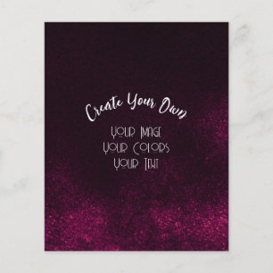 Prospectus 11,4 Cm X 14,2 Cm Créez votre propre personnalisation