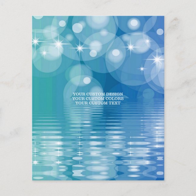 Prospectus 11,4 Cm X 14,2 Cm Créez votre propre personnalisation personnalisée (Devant)