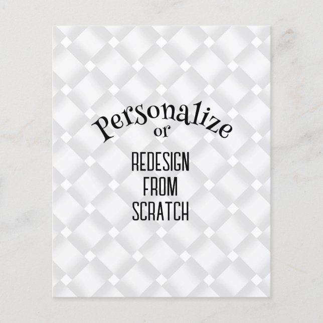 Prospectus 11,4 Cm X 14,2 Cm Créez votre propre - Personnaliser (Devant)