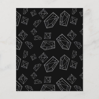 Prospectus 11,4 Cm X 14,2 Cm Cristaux