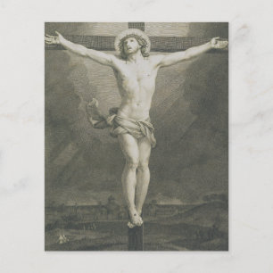 Prospectus 11,4 Cm X 14,2 Cm Crucifixion de Jésus-Christ