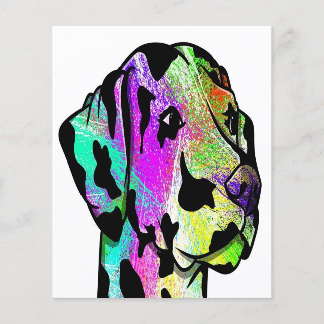 Prospectus 11,4 Cm X 14,2 Cm Dalmatien De Couleur Claire (Devant)