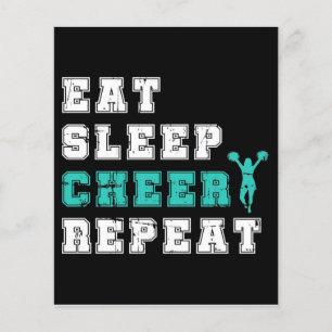 Prospectus 11,4 Cm X 14,2 Cm Danse-cadeau pom-pom girl   Conception culte