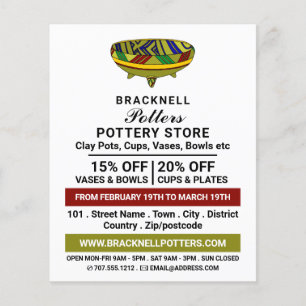 Prospectus 11,4 Cm X 14,2 Cm Décorer Bowl, Pottery Store, Potters Adoré