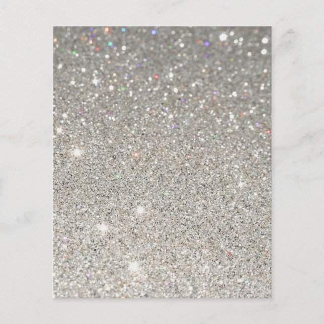 Prospectus 11,4 Cm X 14,2 Cm Dépliant brillant vierge (Devant)