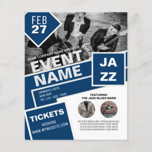 Prospectus 11,4 Cm X 14,2 Cm Dépliant BUDGET GRATUIT Design Aide Divertissement