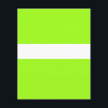 Prospectus 11,4 Cm X 14,2 Cm Dépliant chartreuse néon et blanc réglable<br><div class="desc">Dépliant avec fond chartreuse néon et blanc réglable prêt pour votre texte et vos images</div>