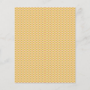 Prospectus 11,4 Cm X 14,2 Cm Dépliant géométrique Promo d'événement moderne a