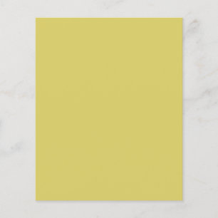 Prospectus 11,4 Cm X 14,2 Cm Dépliants Jaune Chaud Douce