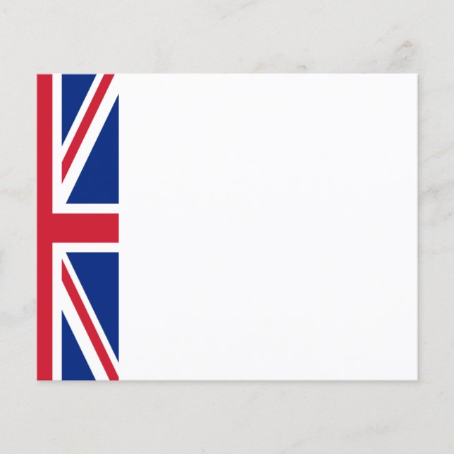 Prospectus 11,4 Cm X 14,2 Cm Drapeau du Royaume-Uni (Devant)