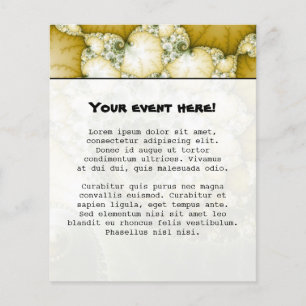 Prospectus 11,4 Cm X 14,2 Cm Écale l'art fractal