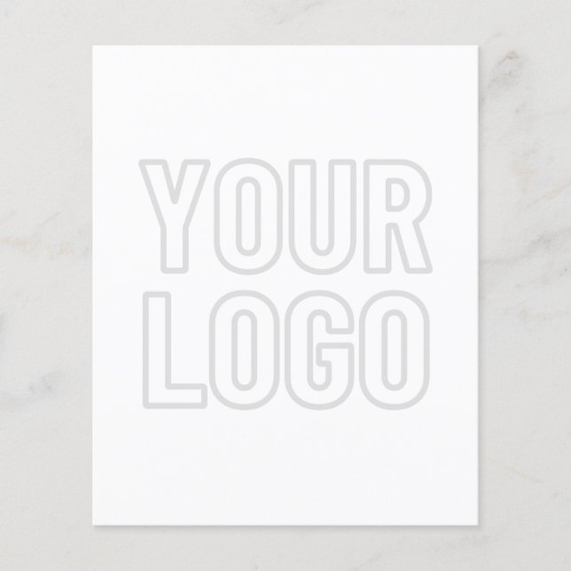 Prospectus 11,4 Cm X 14,2 Cm Éclairer automatiquement le logo pour l'Arrière -  (Devant)