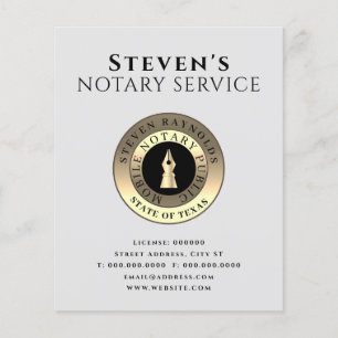 Prospectus 11,4 Cm X 14,2 Cm Élégant bouton signature classe