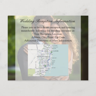 Prospectus 11,4 Cm X 14,2 Cm Élégant Mariage photo de superposition de Sheer