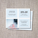 Prospectus 11,4 Cm X 14,2 Cm Elégant nettoyage blanc bleu photo Massage Thérapi<br><div class="desc">Elégant flyer, coupon modèle design avec une photo de studio professionnel. Outil marketing parfait pour vos clients. Ce prospectus est entièrement personnalisable, vous pouvez y ajouter vos données personnelles facilement. Si vous avez besoin d'aide pour la customiser, veuillez nous contacter. Vous pouvez faire correspondre ce produit avec des cartes de...</div>