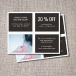 Prospectus 11,4 Cm X 14,2 Cm Elégant teinté bleu foncé<br><div class="desc">Elégant flyer, coupon modèle design avec une photo de studio professionnel. Outil marketing parfait pour vos clients. Ce prospectus est entièrement personnalisable, vous pouvez y ajouter vos données personnelles facilement. Si vous avez besoin d'aide pour la customiser, veuillez nous contacter. Vous pouvez faire correspondre ce produit avec des cartes de...</div>
