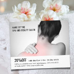 Prospectus 11,4 Cm X 14,2 Cm Elégant Thérapeute de massage photo gris blanc<br><div class="desc">Elégant flyer, coupon modèle design avec une photo de studio professionnel. Outil marketing parfait pour vos clients. Ce prospectus est entièrement personnalisable, vous pouvez y ajouter vos données personnelles facilement. Si vous avez besoin d'aide pour la customiser, veuillez nous contacter. Vous pouvez faire correspondre ce produit avec des cartes de...</div>
