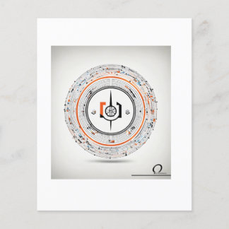 Prospectus 11,4 Cm X 14,2 Cm Emblème Iconique