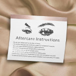 Prospectus 11,4 Cm X 14,2 Cm Eyelash Extensions Rose Gold Frontière Aftercare<br><div class="desc">Eyelash Extensions Rose Gold Frontière Instructions de post-soins.</div>