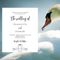 Faire-part de mariage budget blanc du couple de cy