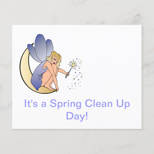 Prospectus 11,4 Cm X 14,2 Cm Fée bleue (Devant)