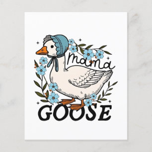 Prospectus 11,4 Cm X 14,2 Cm Fête des mères de Mama Goose Silly Goose