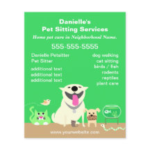 Filtre promotionnel Green Pet Sitter
