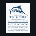 Prospectus 11,4 Cm X 14,2 Cm Fish & Chip Shop Restaurant Menu Publicité Circula<br><div class="desc">Fish & Chip Shop Restaurant Menu Publicité Flyer par The Carte de visite Store.</div>