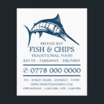 Prospectus 11,4 Cm X 14,2 Cm Fish & Chip Shop Restaurant Menu Publicité Circula<br><div class="desc">Fish & Chip Shop Restaurant Menu Publicité Flyer par The Carte de visite Store.</div>
