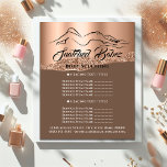 Prospectus 11,4 Cm X 14,2 Cm Fitness Body Building SPA Logo Rose Tarifs<br><div class="desc">florenceK collection de salon de beauté de luxe</div>