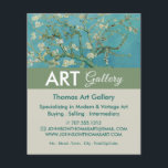 Prospectus 11,4 Cm X 14,2 Cm Fleurs d'amandes, Van Gogh, Concessionnaire d'art,<br><div class="desc">Fleurs d'amandes par Vincent Van Gogh,  Concessionnaire d'art,  Galerie Circulaire publicitaire par The Carte de visite Store.</div>