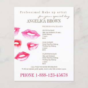 Prospectus 11,4 Cm X 14,2 Cm Flyer Beauté & Maquillage
