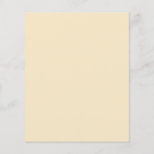 Prospectus 11,4 Cm X 14,2 Cm Flyer Cream Ecru