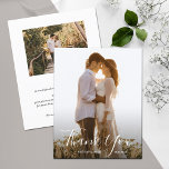 Prospectus 11,4 Cm X 14,2 Cm Flyer mariage Carte de remerciements photo<br><div class="desc">Petit papier mince de 4, 5 po x 5, 6 po à prix abordable, il comprend votre photo, les mots Merci et vos noms en lettres chic avec votre note de remerciement au dos. Papier de 80 livres et choix de 3 tailles. **AUCUNE ENVELOPPE INCLUSE. Assurez-vous de vérifier votre commande...</div>