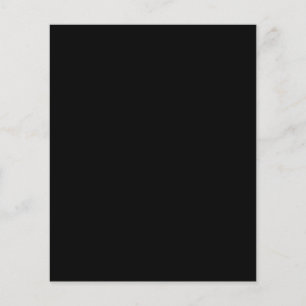 Prospectus 11,4 Cm X 14,2 Cm Flyer noir