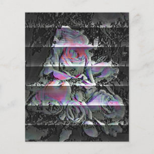 Prospectus 11,4 Cm X 14,2 Cm Flyer Techno Bouquet