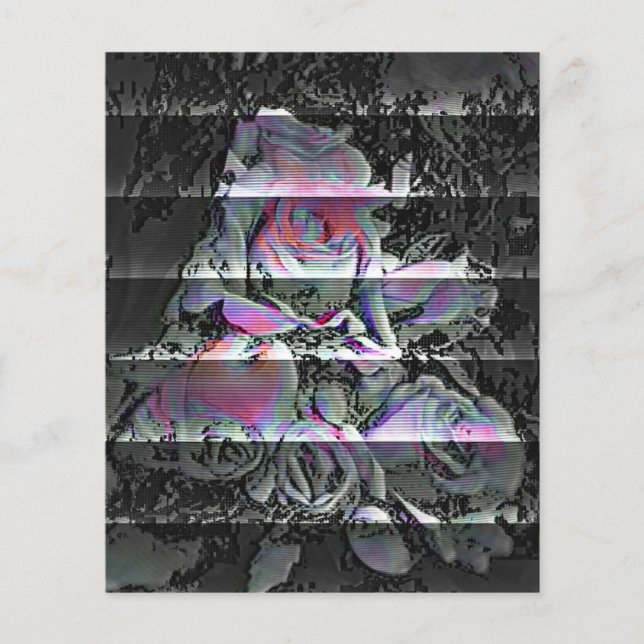 Prospectus 11,4 Cm X 14,2 Cm Flyer Techno Bouquet (Devant)