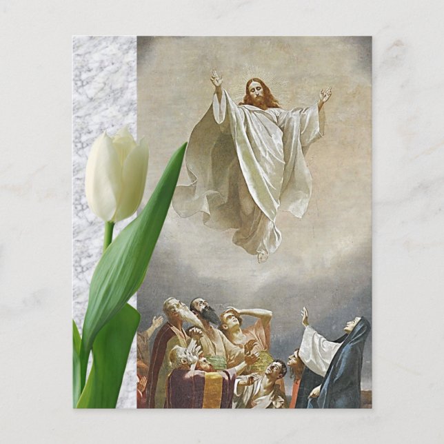 Prospectus 11,4 Cm X 14,2 Cm Flyers Jésus Christ (Devant)