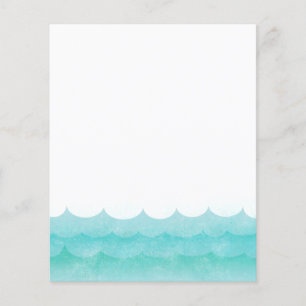 Prospectus 11,4 Cm X 14,2 Cm Flyers Mariages nautiques en mer